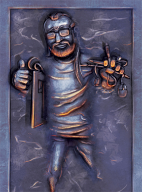 Billy in Carbonite